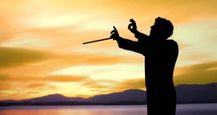 conductor sunset