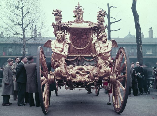 Queen Elizabeth II coronation 1952