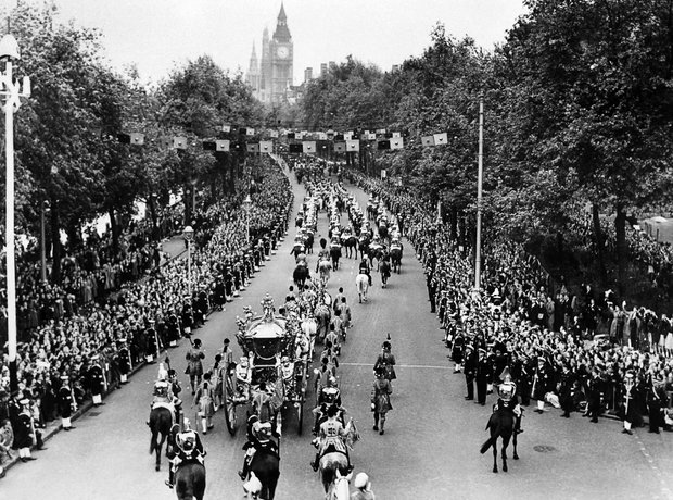 Queen Elizabeth II coronation 1953