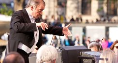 London Symphony Orchestra on Trafalgar Square