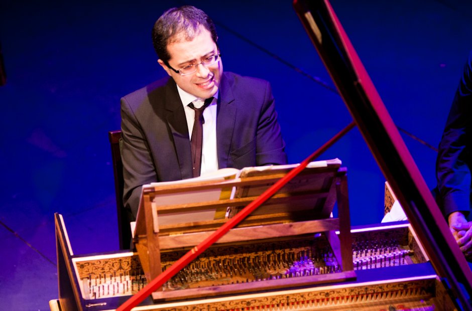 Mahan Esfahani and Avi Avital at the Bristol Proms