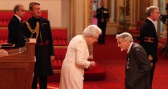 Ernest Tomlinson MBE HM The Queen