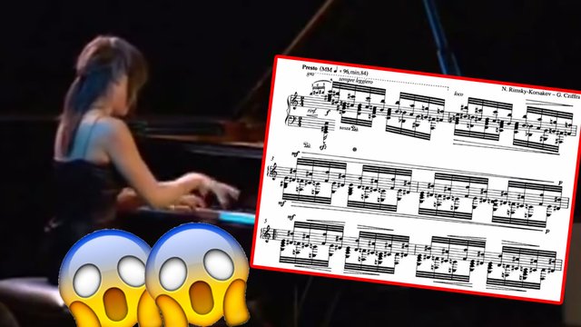 yuja wang flight of the bumblebee